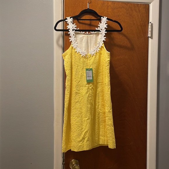 Lily Pulitzer sunshine yellow dress - Picture 2 of 3